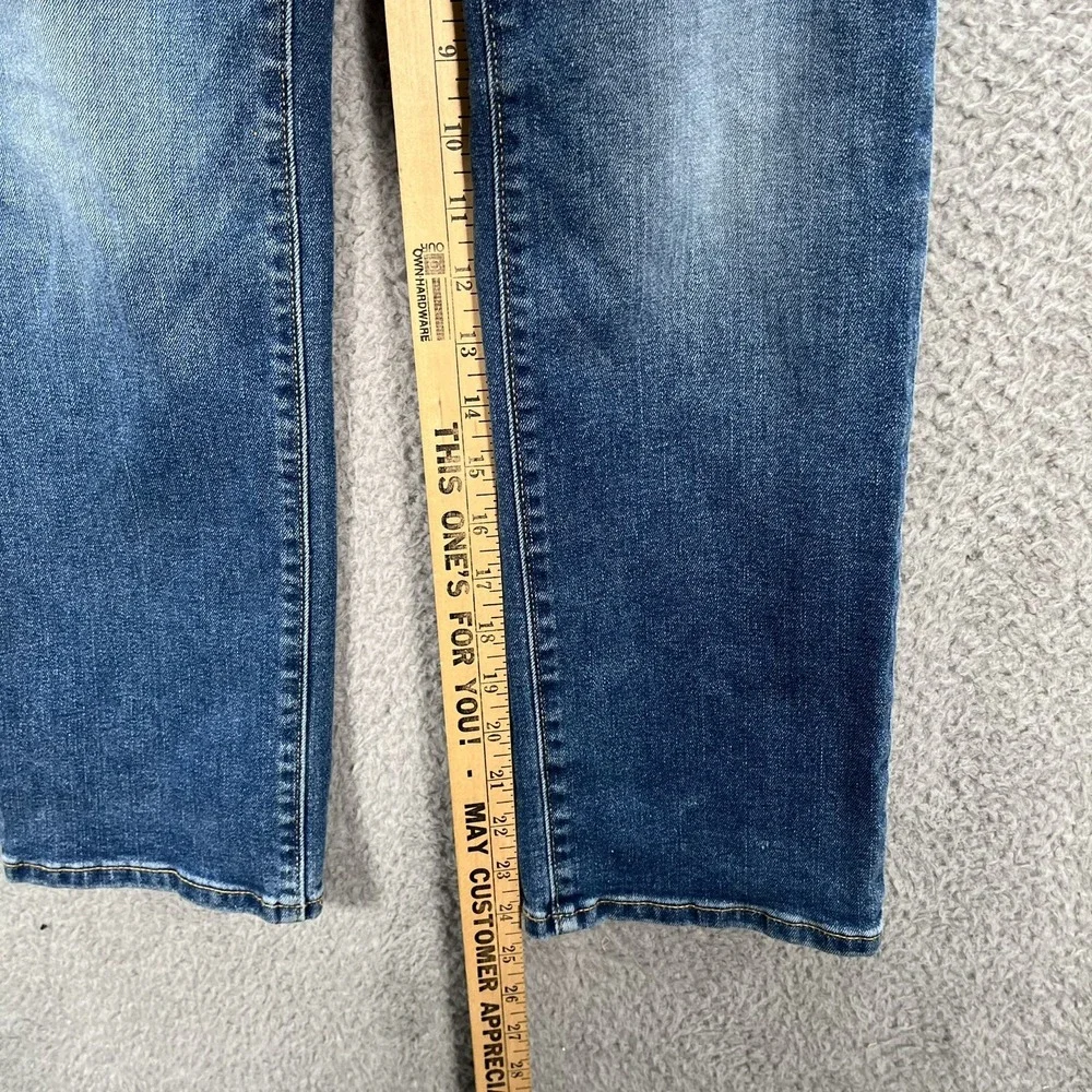 Old Navy Jeans Youth 10 Regular Blue Denim‎ Distressed Preppy School